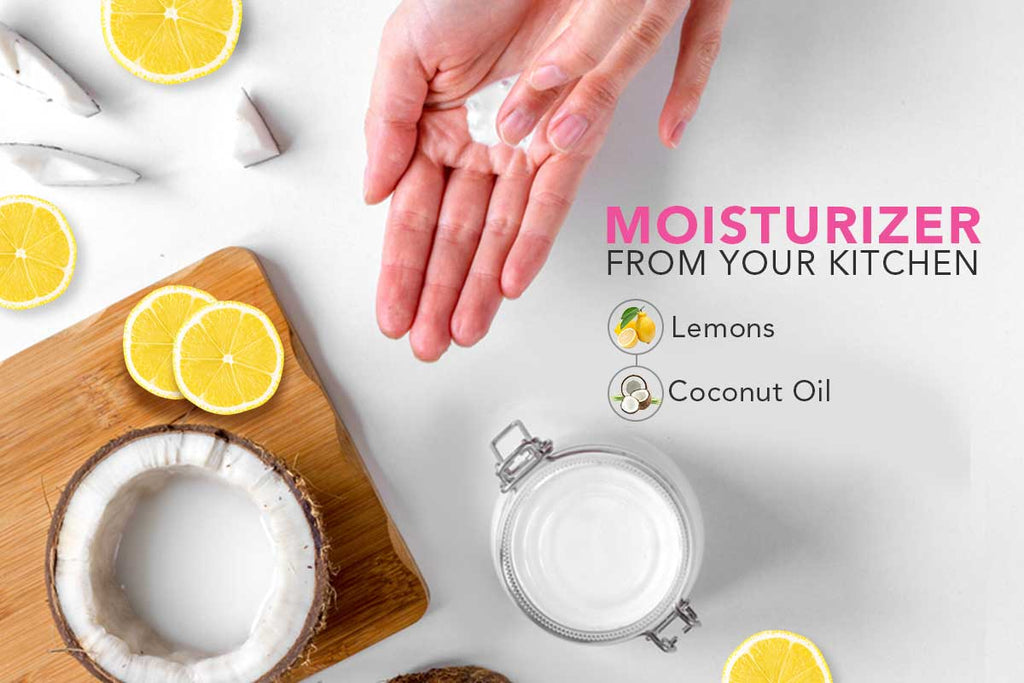 Moisturizer From Your Kitchen - Lemon & Coconut Oil
