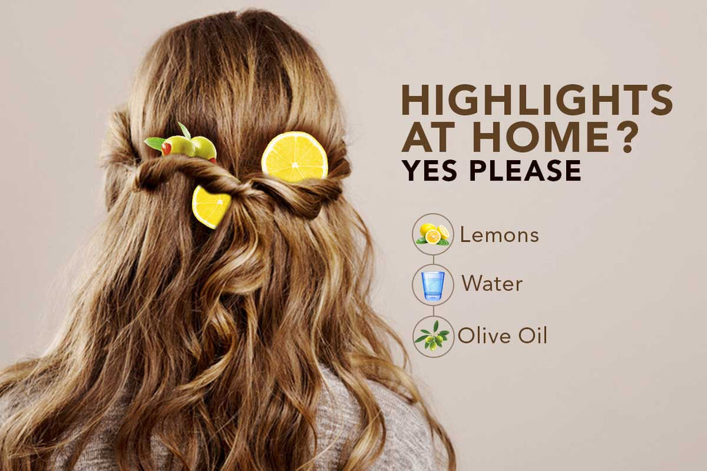 Highlight Hair with Lemon Juice