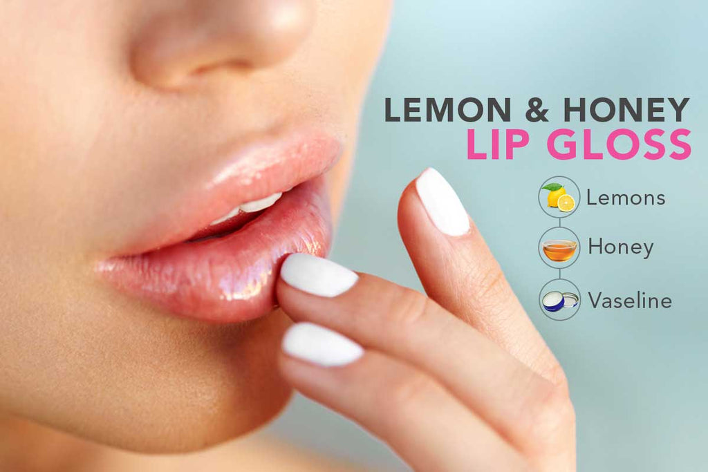 Lemon and Honey Lip Gloss